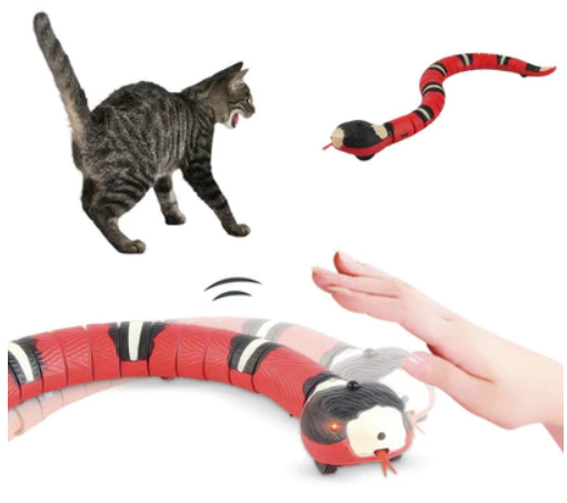Cobra Inteligente - Brinquedo para Gatos